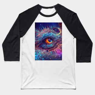 Sea Monster Eye Baseball T-Shirt